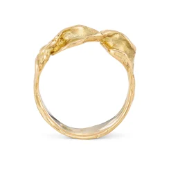 Twisted Kelp Ring 18ct Gold