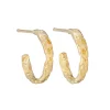 Urchin Hoops 18ct Gold