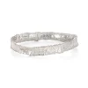Wave Bangle Silver