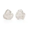 Wave Studs Silver