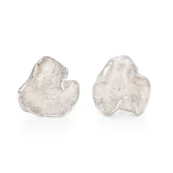 Wave Studs Silver