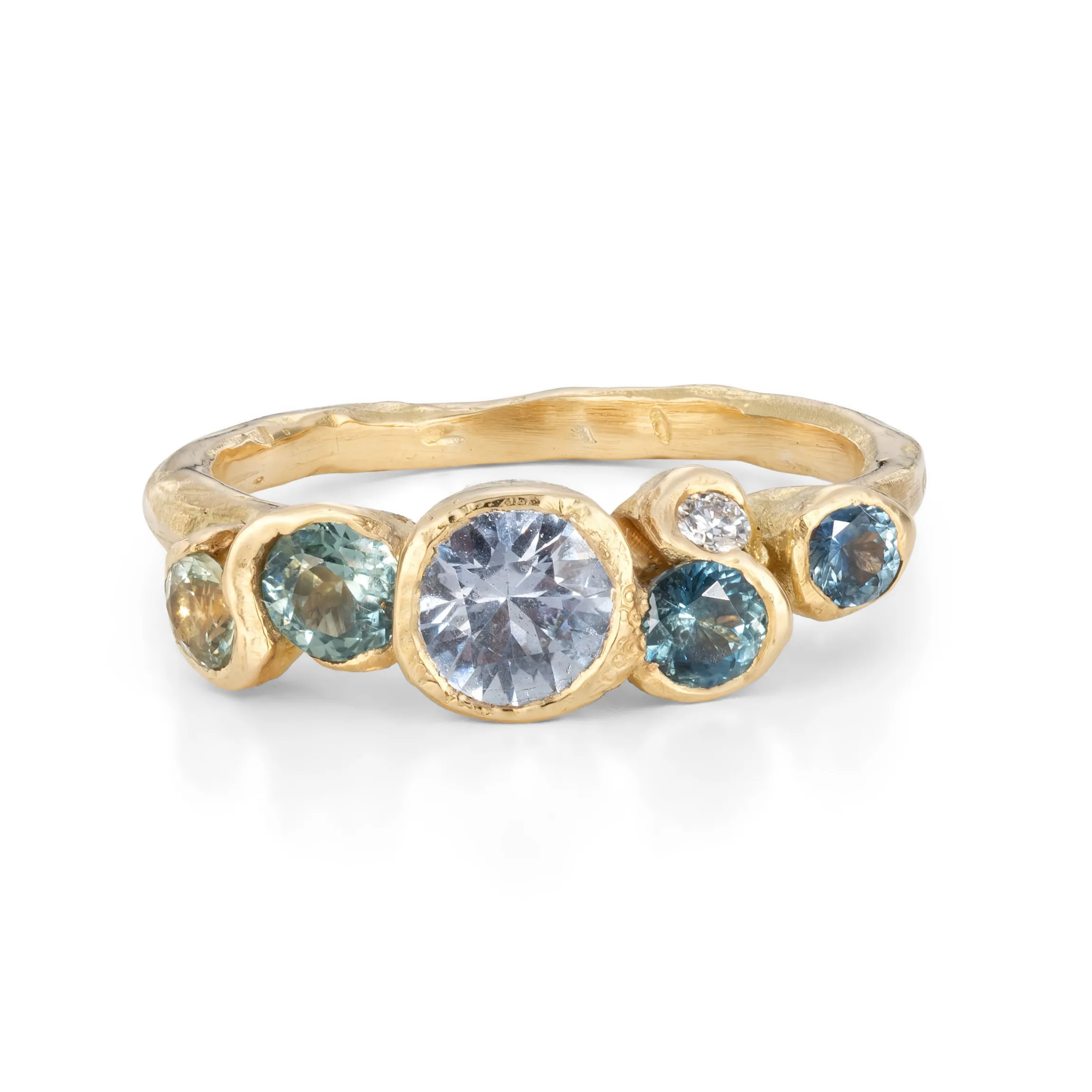 Wild Water Sapphire Nori Ring