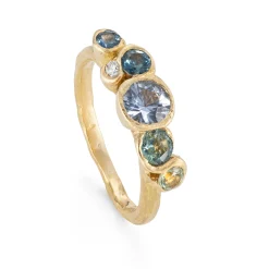 Wild Water Sapphire Nori Ring