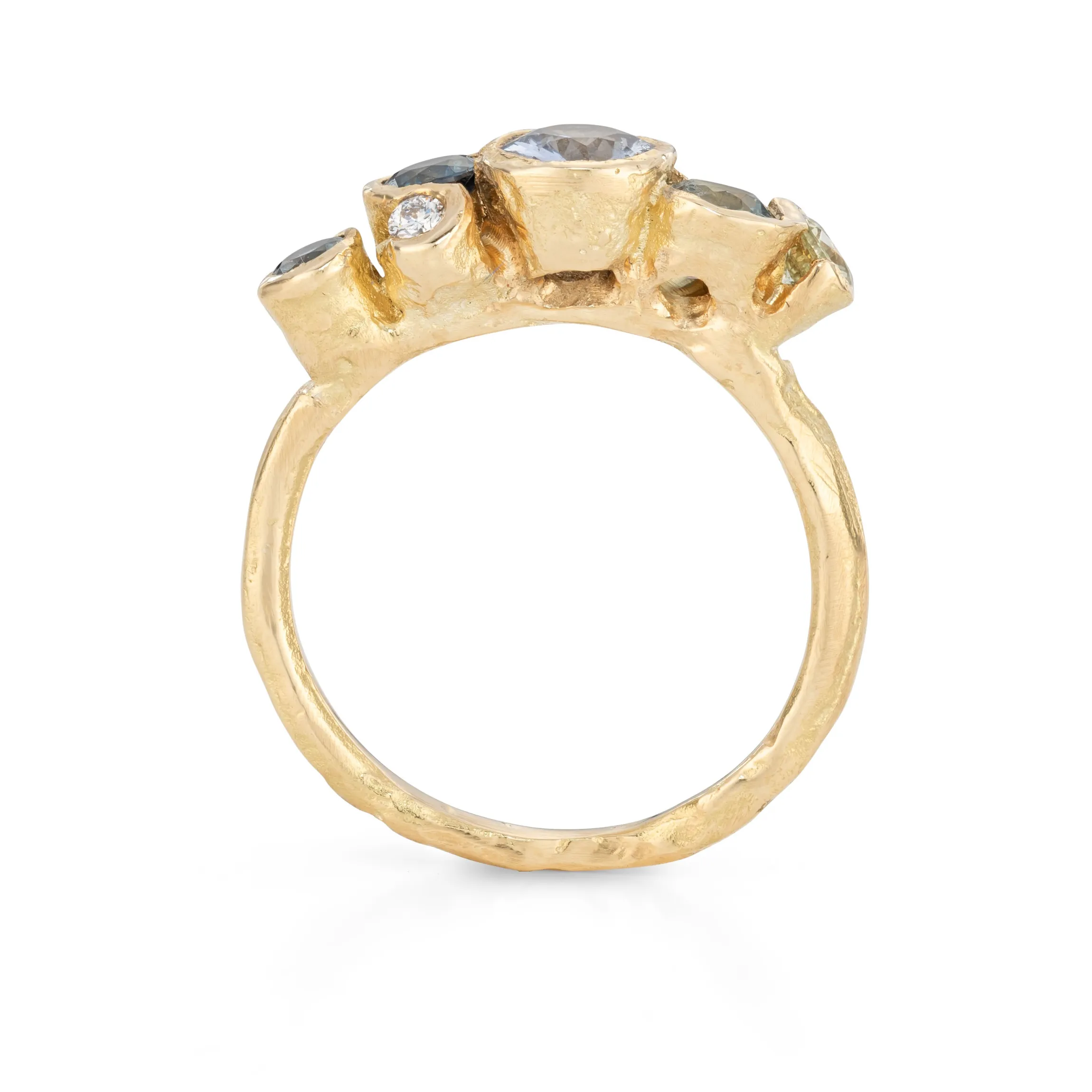 Wild Water Sapphire Nori Ring